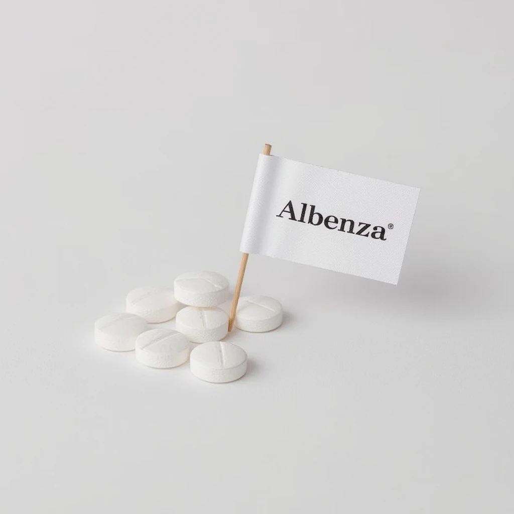 Albenza in shop of Geisinger HealthSouth